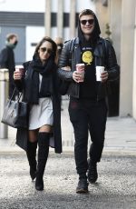 JANETTE MANRARA Heading to Strictly Come Dancing Rehersal in Birmingham 01/20/2022