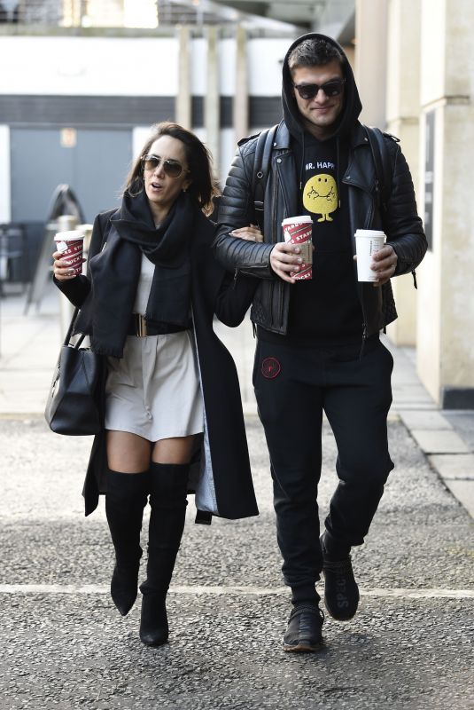 JANETTE MANRARA Heading to Strictly Come Dancing Rehersal in Birmingham 01/20/2022