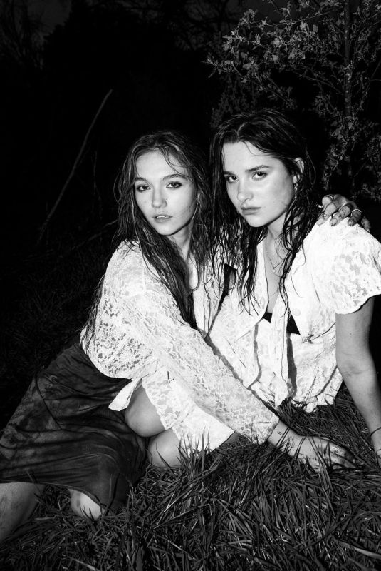 JAYDEN BARTELS and JULES LEBLANC at a Photoshoot, January 2022