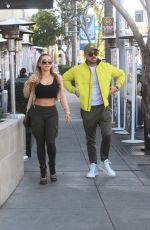 JENN HARLERY and Joe Ambrosole Out in Beverly Hills 01/28/2022