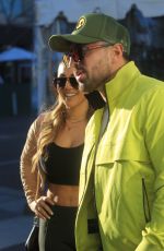 JENN HARLERY and Joe Ambrosole Out in Beverly Hills 01/28/2022