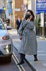 JENNA LOUISE COLEMAN at a Skincare Clinic in London 01/13/2022