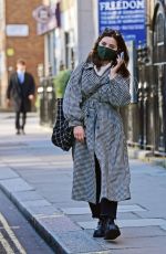 JENNA LOUISE COLEMAN at a Skincare Clinic in London 01/13/2022