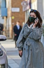 JENNA LOUISE COLEMAN at a Skincare Clinic in London 01/13/2022