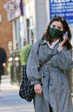 JENNA LOUISE COLEMAN at a Skincare Clinic in London 01/13/2022