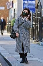 JENNA LOUISE COLEMAN at a Skincare Clinic in London 01/13/2022