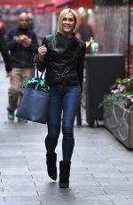 JENNI FALCONER at Global Radio Studios in London 01/27/2022