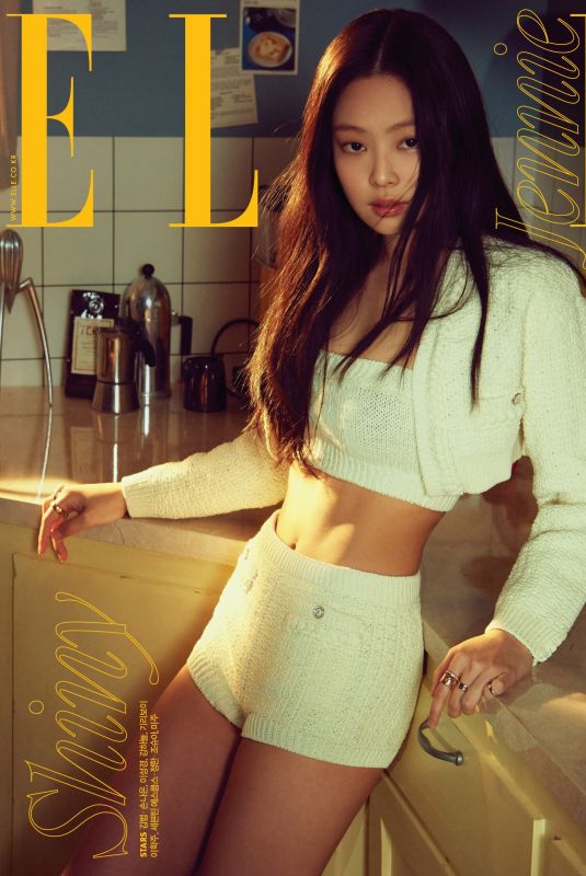 JENNIE in Elle Magazine, Korea February 2022