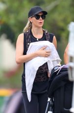 JENNIFER HAWKINS and Jake Wall Out with Their Childrens in Sydney 01/24/2022