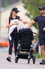 JENNIFER HAWKINS and Jake Wall Out with Their Childrens in Sydney 01/24/2022