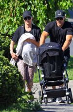 JENNIFER HAWKINS and Jake Wall Out with Their Kids in Sydney 01/02/2022