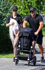 JENNIFER HAWKINS and Jake Wall Out with Their Kids in Sydney 01/02/2022