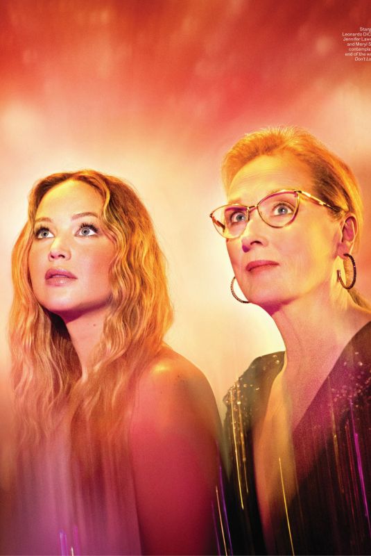 JENNIFER LAWRENCE and MERIL STREEP in Entertainment Weekly, February 2022