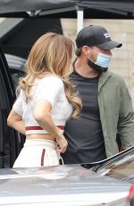 JENNIFER LOPEZ and Ben Affleck Arrives at a Studio in Los Angeles 01/29/2022