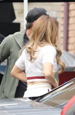 JENNIFER LOPEZ and Ben Affleck Arrives at a Studio in Los Angeles 01/29/2022