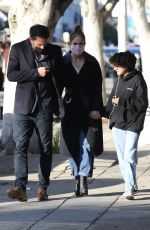 JENNIFER LOPEZ and Ben Affleck Out Shopping with Her Daughter Emma at American Rag in Los Angeles 12/31/2021