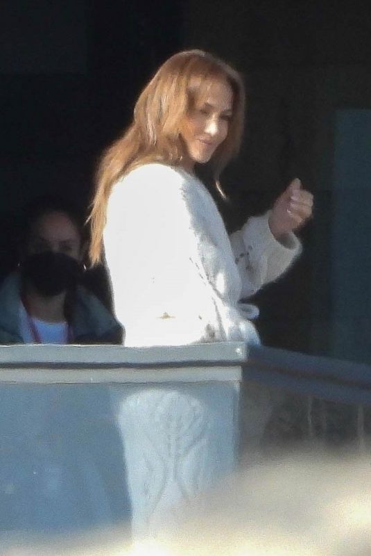 JENNIFER LOPEZ on teh Set of The Mother in Las Palmas de Gran Canaria 01/06/2022