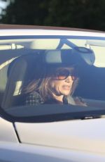 JENNIFER LOPEZ Out Driving Her Bentley in Los Angeles 01/22/2022