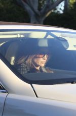 JENNIFER LOPEZ Out Driving Her Bentley in Los Angeles 01/22/2022