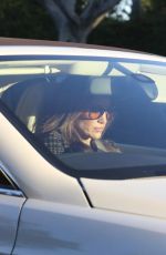 JENNIFER LOPEZ Out Driving Her Bentley in Los Angeles 01/22/2022