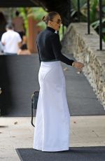 JENNIFER LOPEZ Out for Lunch in Bel Air 01/16/2022