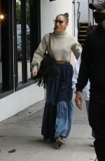 JENNIFER LOPEZ Out Shopping at The Grove in Los Angeles 01/15/2022