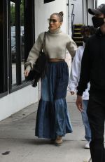 JENNIFER LOPEZ Out Shopping at The Grove in Los Angeles 01/15/2022