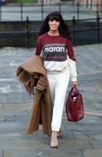 JENNY POWEL Leaves Hits Radio in Manchester 01/13/2022