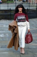 JENNY POWEL Leaves Hits Radio in Manchester 01/13/2022