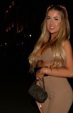JESS and EVE GALE Out for Dinner at Bagatelle with Best Friend Diana in London 01/02/2022