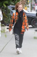 JESS GLYNNE Out and About in Beverly Hills 01/29/2022