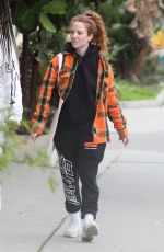 JESS GLYNNE Out and About in Beverly Hills 01/29/2022