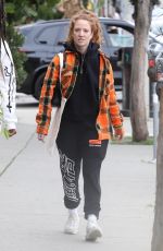 JESS GLYNNE Out and About in Beverly Hills 01/29/2022
