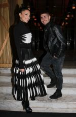 JESSICA AIDI Arrives at Costes Hotel at Paris Fashion Week 01/23/2022