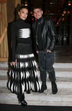 JESSICA AIDI Arrives at Costes Hotel at Paris Fashion Week 01/23/2022