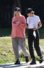 JESSICA and ASHLEY HART Out Hiking in Los Feliz 01/24/2022