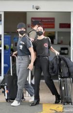JESSICA ORIGLIASSO and ALEX SMITH Jessica Origliasso Arrives at Gold Coast Airport 01/03/2022