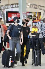 JESSICA ORIGLIASSO and ALEX SMITH Jessica Origliasso Arrives at Gold Coast Airport 01/03/2022