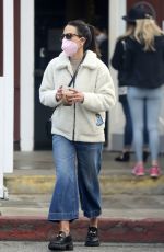JORDANA BREWSTER Out for Coffee in Brentwood 01/19/2022