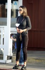 JORDANA BREWSTER Out for Coffee in Los Angeles 01/14/2022
