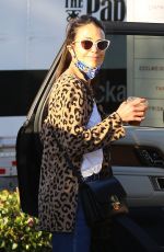JORDANA BREWSTER Out for Iced Coffee in Brentwood 01/25/2022