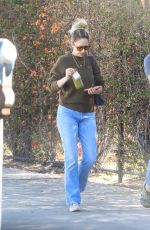 JUDY GREER Out Hiking in Los Angeles 01/26/2022