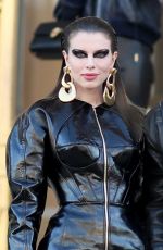 JULIA FOX and Kanye West Arrives at Haute-Couture 2022 Schiaparelli Show at Paris Fashion Week 01/24/2022