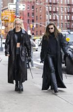 JULIA FOX Out and About in New York 01/17/2022