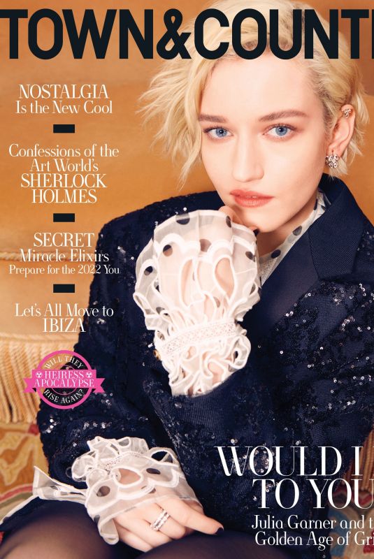 JULIA GARNER for Town & Country Magazine, February 2022
