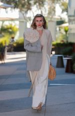 JULIANNE HOUGH Out at Sunset Plaza in West Hollywood 01/25/2022