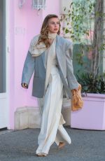 JULIANNE HOUGH Out at Sunset Plaza in West Hollywood 01/25/2022