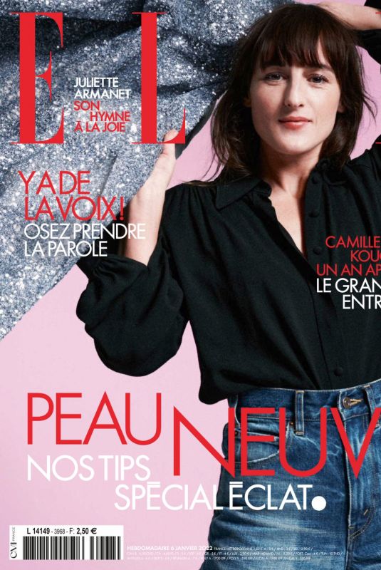 JULIETTE ARMANET for Elle Magazine, France January 2022\