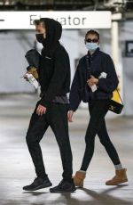 KAIA GERBER and Austin Butler Leaves Yoga Studio in Los Angeles 01/22/2022