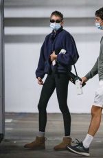 KAIA GERBER and Austin Butler Leaves Yoga Studio in Los Angeles 01/22/2022